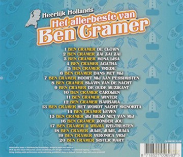 Ben Cramer: Ben Cramer - Heerlijk Hollands - Het Beste Van [CD]