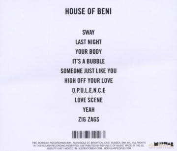 Beni-House Of Beni [CD]