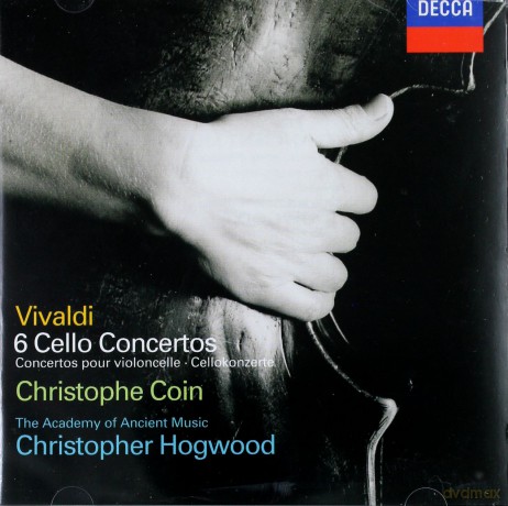 Coin, Hogwood,The Akad.Of Ancient Music: Vivaldi-6 Cello Conc. [CD]