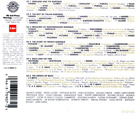 Best Baroque 100: Best Baroque 100 [6CD]