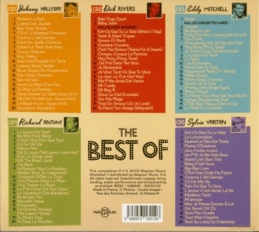 Des Legendes Yeyes: Best of [5CD]
