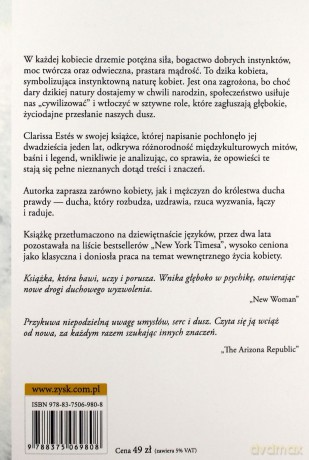 Biegnąca z wilkami XVII - Clarissa Pinkola [KSIĄŻKA]