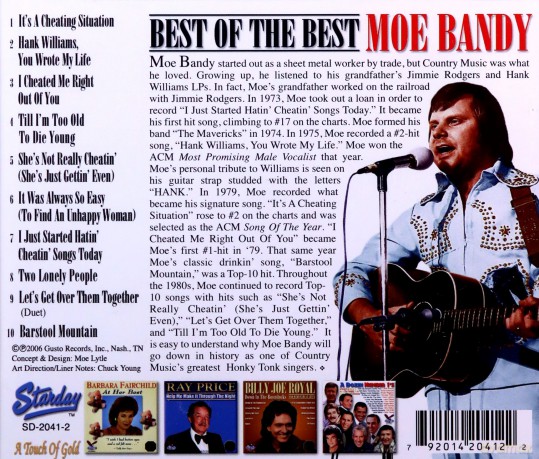 Moe Bandy: Best Of The Best [CD]