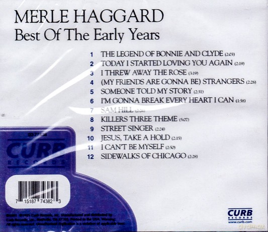 Merle Haggard: Best Of The Early Years [CD]