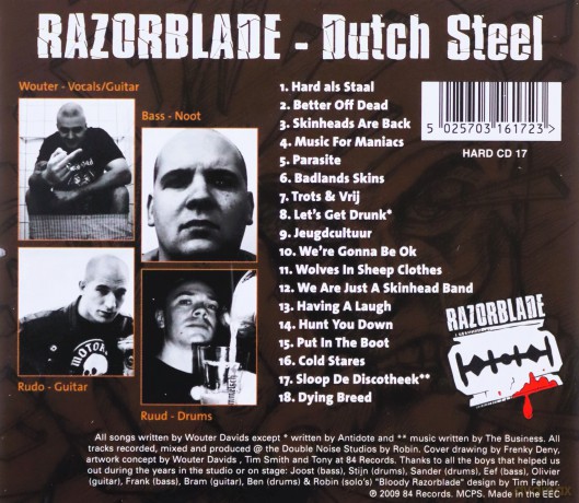 Razorblade: Best Of: Dutch Steel [CD]