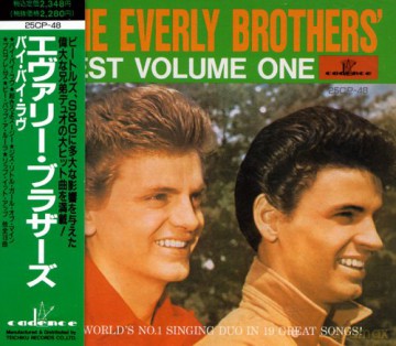 Everly Brothers: Best Volume One (Japan) [CD]