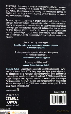 Wyrok - Mariusz Zielke [KSIĄŻKA]