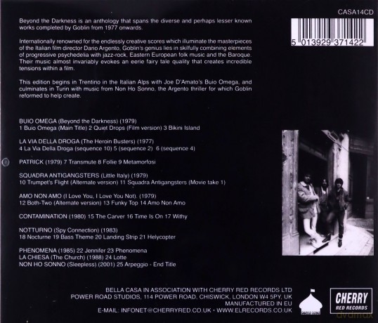 Goblin: Beyond The Darkness 1977-2001 [CD]