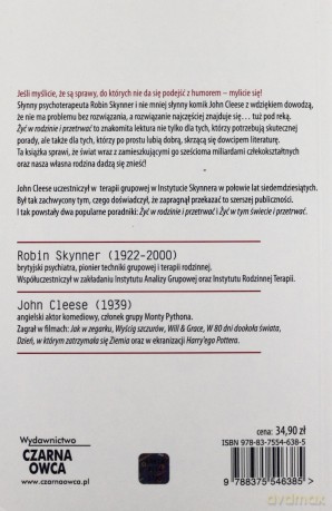Żyć w rodzinie i przetrwać - Robin Skynner, John Cleese [KSIĄŻKA]