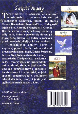 Karty Święci i Anioły - Doreen Virtue [KARTY]