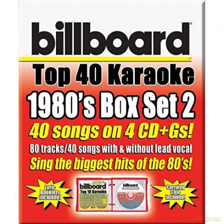 Bilboard Top 40 Karaoke 1980's Boxset 2 [4CD]