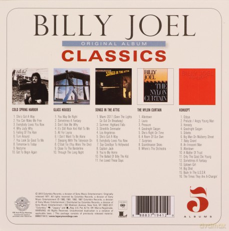 Billy Joel-Original Album Classics [5CD]
