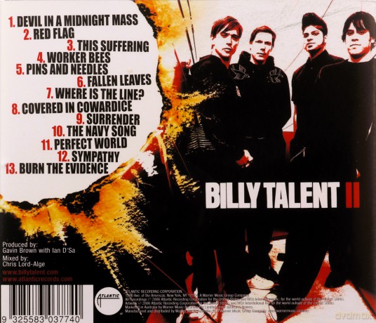 Billy Talent: Billy Talent II [CD]
