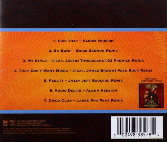 Black Eyed Peas-Renegotiations- The Remixes [CD]