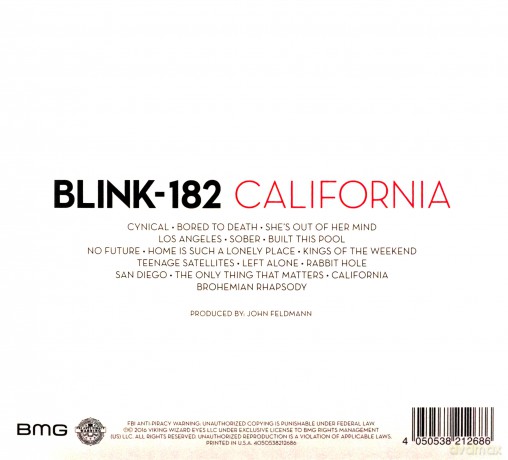 Blink-182: California [CD]