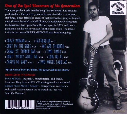 Little Freddie King: Blues Medicine [CD]