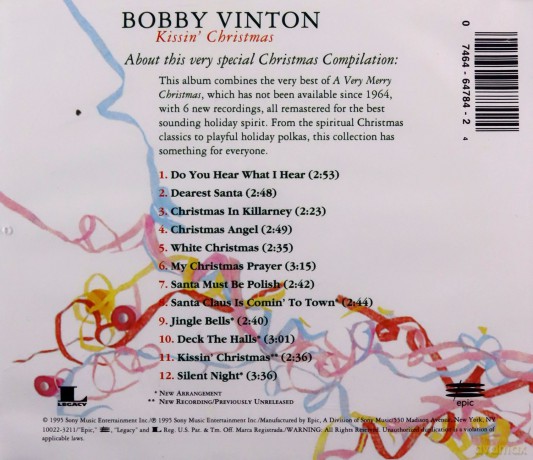 Bobby Vinton-Kissin Christmas [CD]