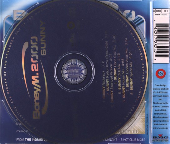 Boney M-Sunny [CD]