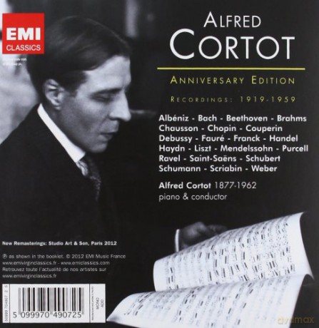 Alfred Cortot: The Anniversary Edition (Limited) [40CD]