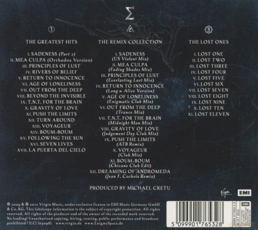 Enigma: Best Of (digipack) [3CD]