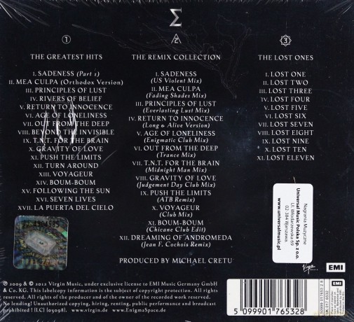 Enigma: Best Of (digipack) [3CD]