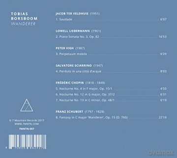 Borsboom Tobias: Borsboom Tobias - Wanderer [CD]