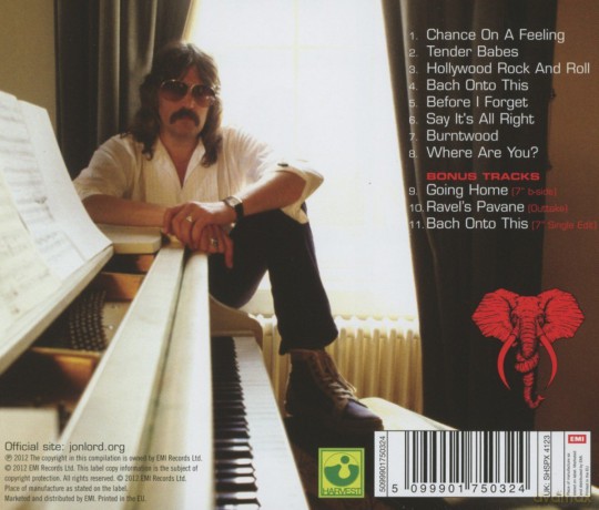 Jon Lord: Before I Forget [CD]