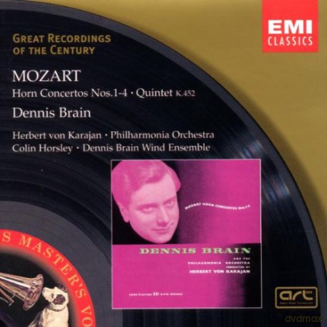 Brain Dennis: Brain Dennis Karajan Herbert Von - Mozart: Horn Concertos [CD]
