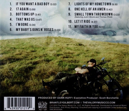 Brantley Gilbert-Just As I Am [CD]