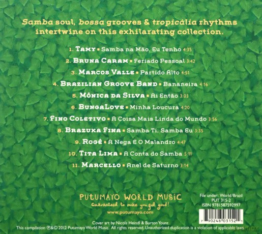 Putumayo Presents: Brazilian Beat [CD]