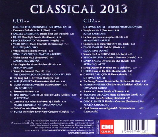 Classical 2013 [2CD]