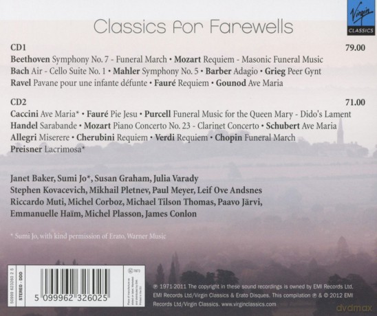 Classics For Farewells [2CD]