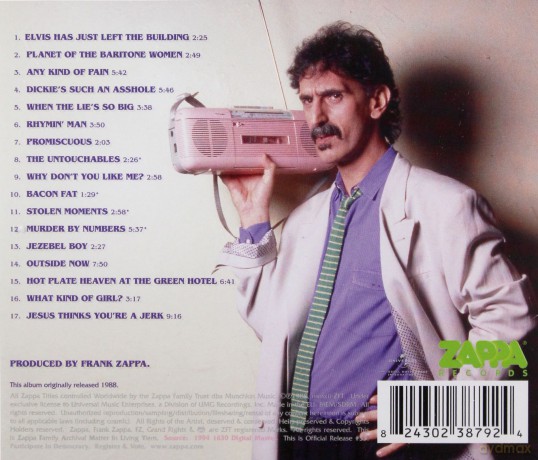 Frank Zappa: Broadway The Hard Way [CD]