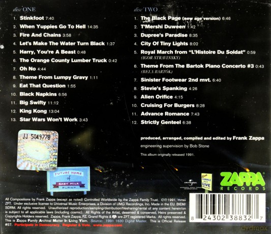 Frank Zappa: Make A Jazz Noise Here [2CD]