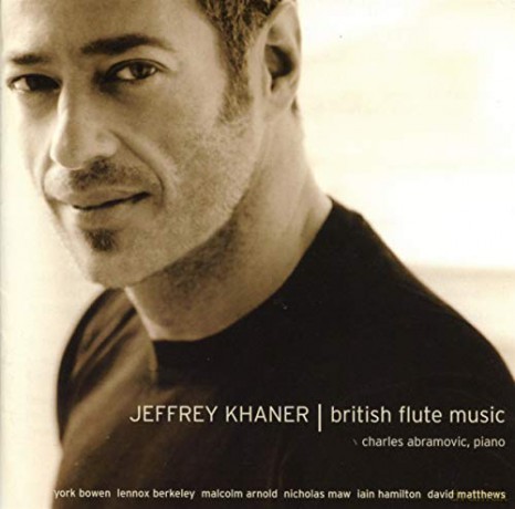 Jeffrey Khaner: British Flute Music [CD]