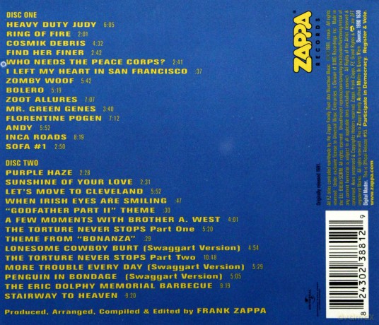 Frank Zappa: The Best Band You Never Heard In Your Life [2CD]