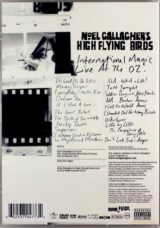 Noel Gallagher's High Flying Birds: International Magic Live At The O2 [2DVD]