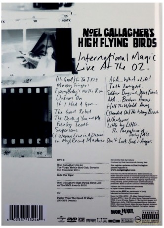 Noel Gallagher's High Flying Birds: International Magic Live At The O2 (Deluxe) (digibook) [2DVD]+[CD]