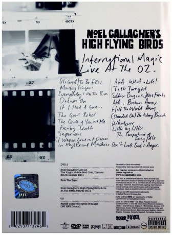 Noel Gallagher's High Flying Birds: International Magic Live At The O2 (Deluxe) (digibook) [2DVD]+[CD]