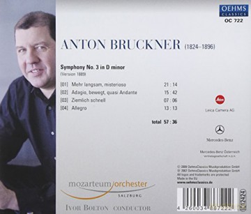 Bruckner-Symphony No.3 [CD]