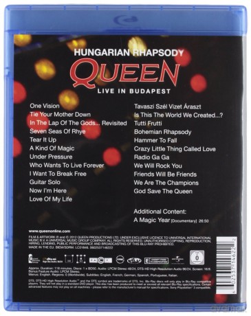 Queen: Hungarian Rhapsody [Blu-Ray]