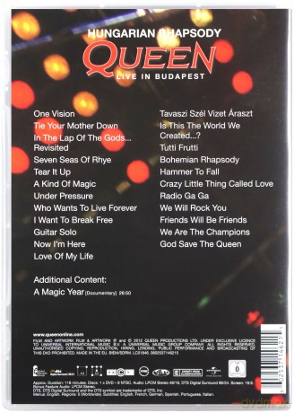 Queen: Hungarian Rhapsody [DVD]