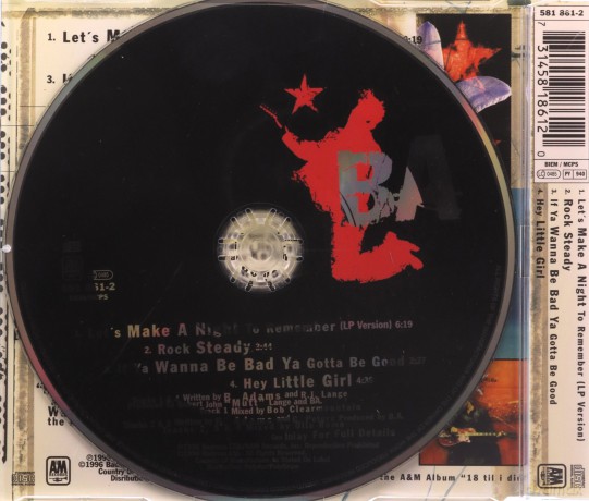 Bryan Adams-Let's Make A Night To Remember [CD]