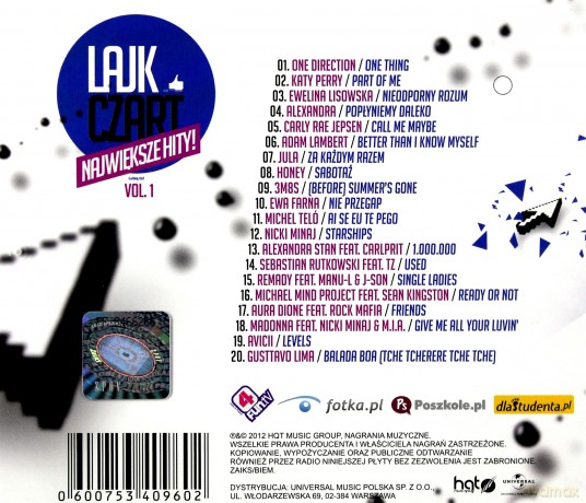 4 Fun Lajk Czart Vol.1 [CD]