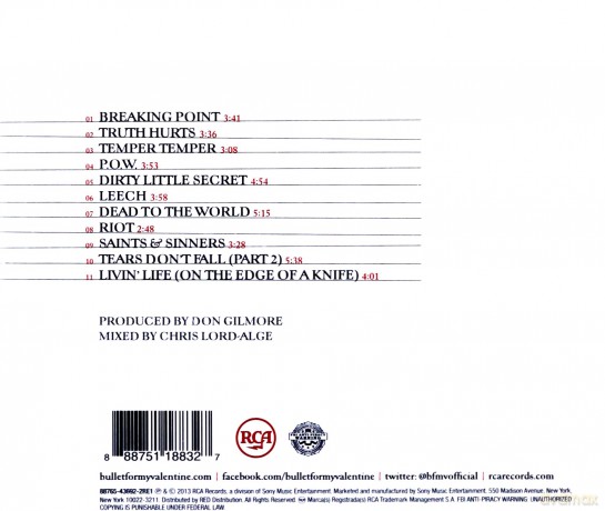 Bullet For My Valentine-Temper Temper [CD]