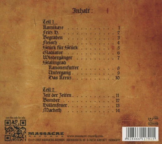 Macbeth: Wiederganger Limited Edition [CD]