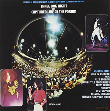 Three Dog Night: Captured Live At The Forum [CD]