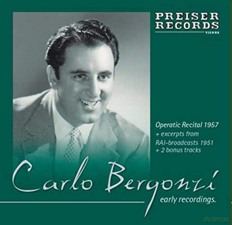 Carlo Bergonzi- Early Recordings [CD]