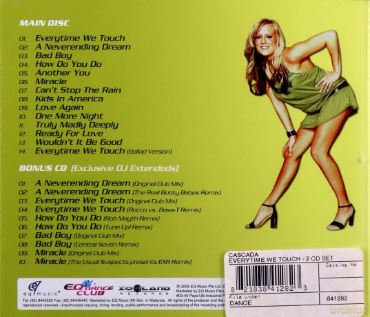 Cascada-Everytime We Touch [2CD]