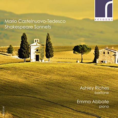 Ashley Riches: Castelnuovo-Tedesco Shakespeare Son [CD]